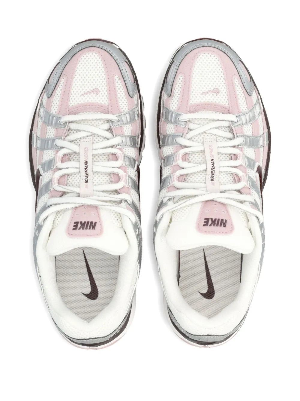 Nike Silver Panelled Trainers