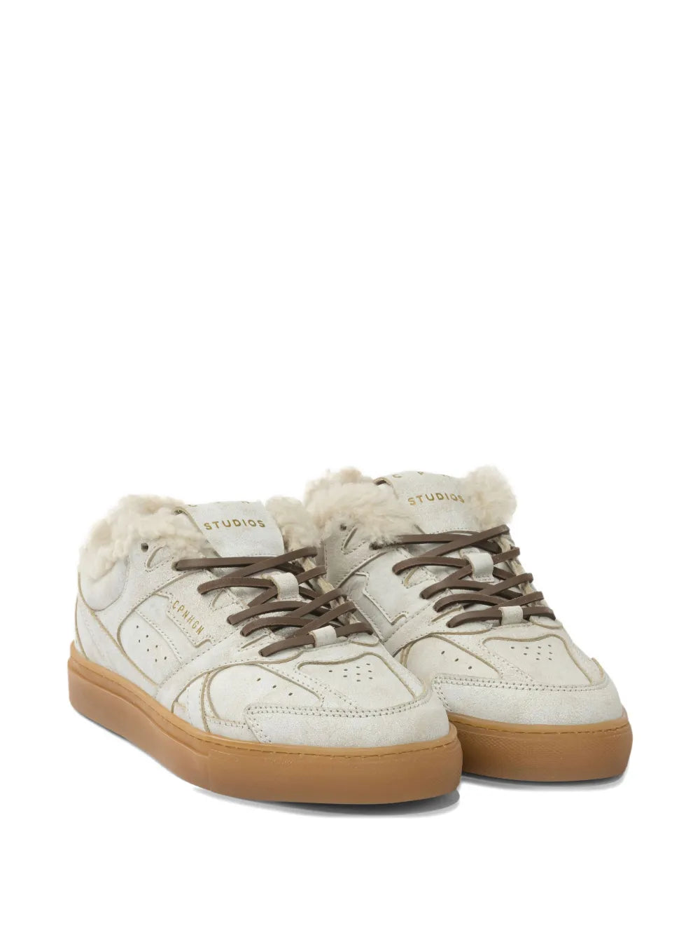 Copenhagen Cph63 Fur-Trim Leather