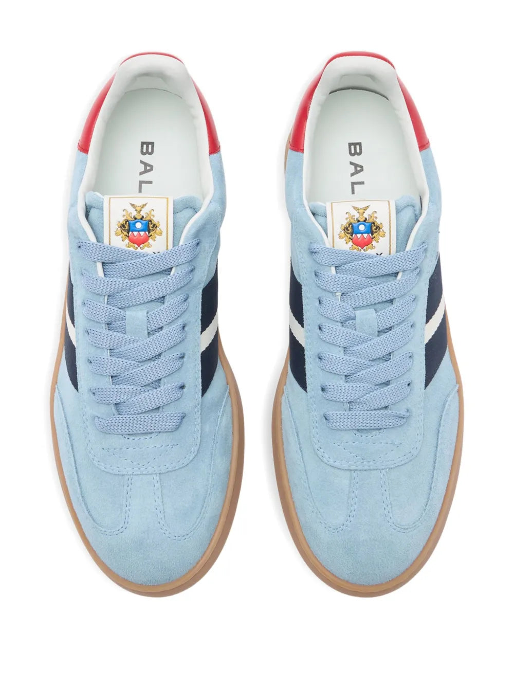 Bally Striped Suede