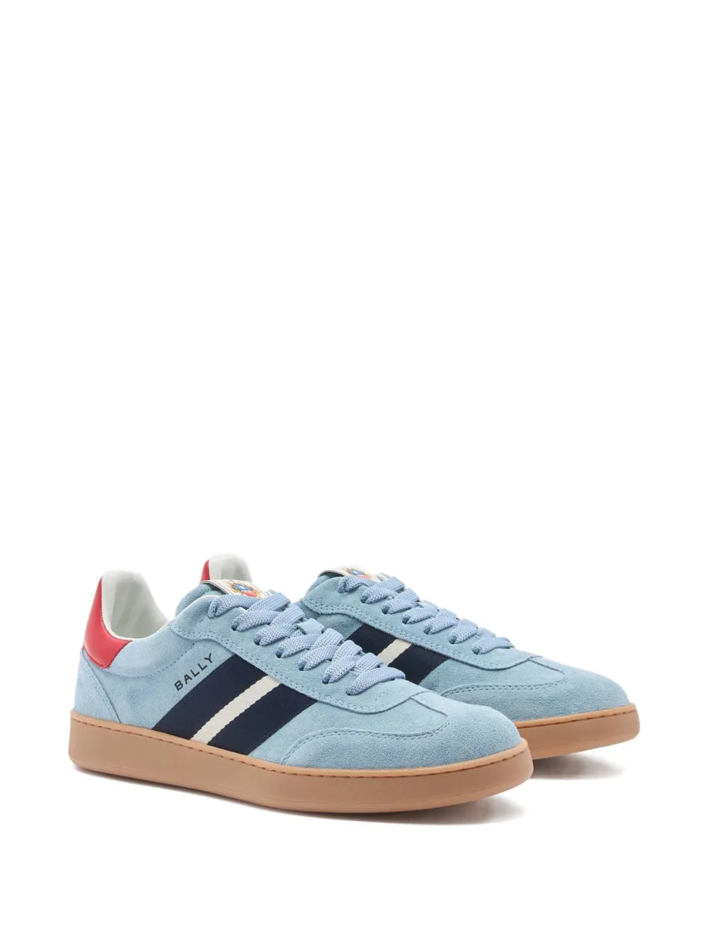 Bally Striped Suede
