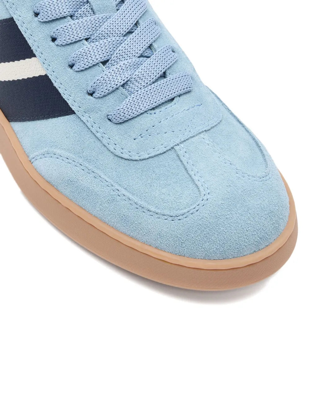Bally Striped Suede
