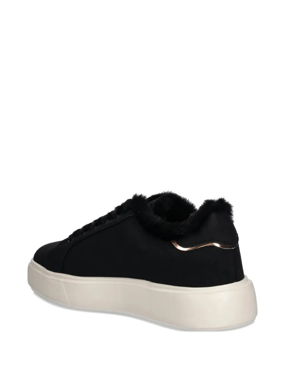 Blauer Venus Faux-Fur-Trim