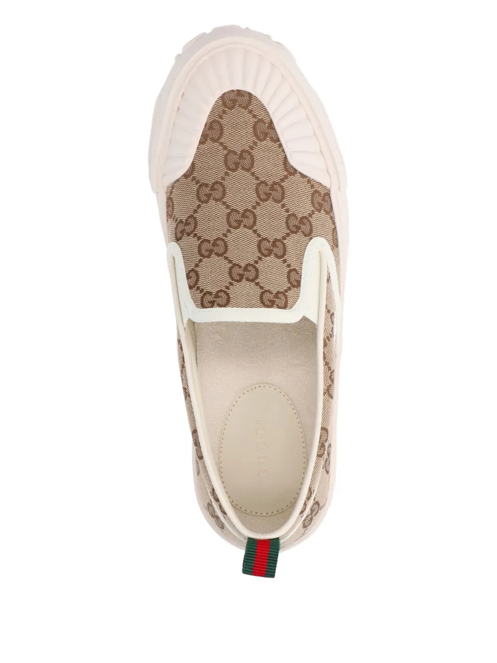 Gucci Logo-Pattern Slip-On