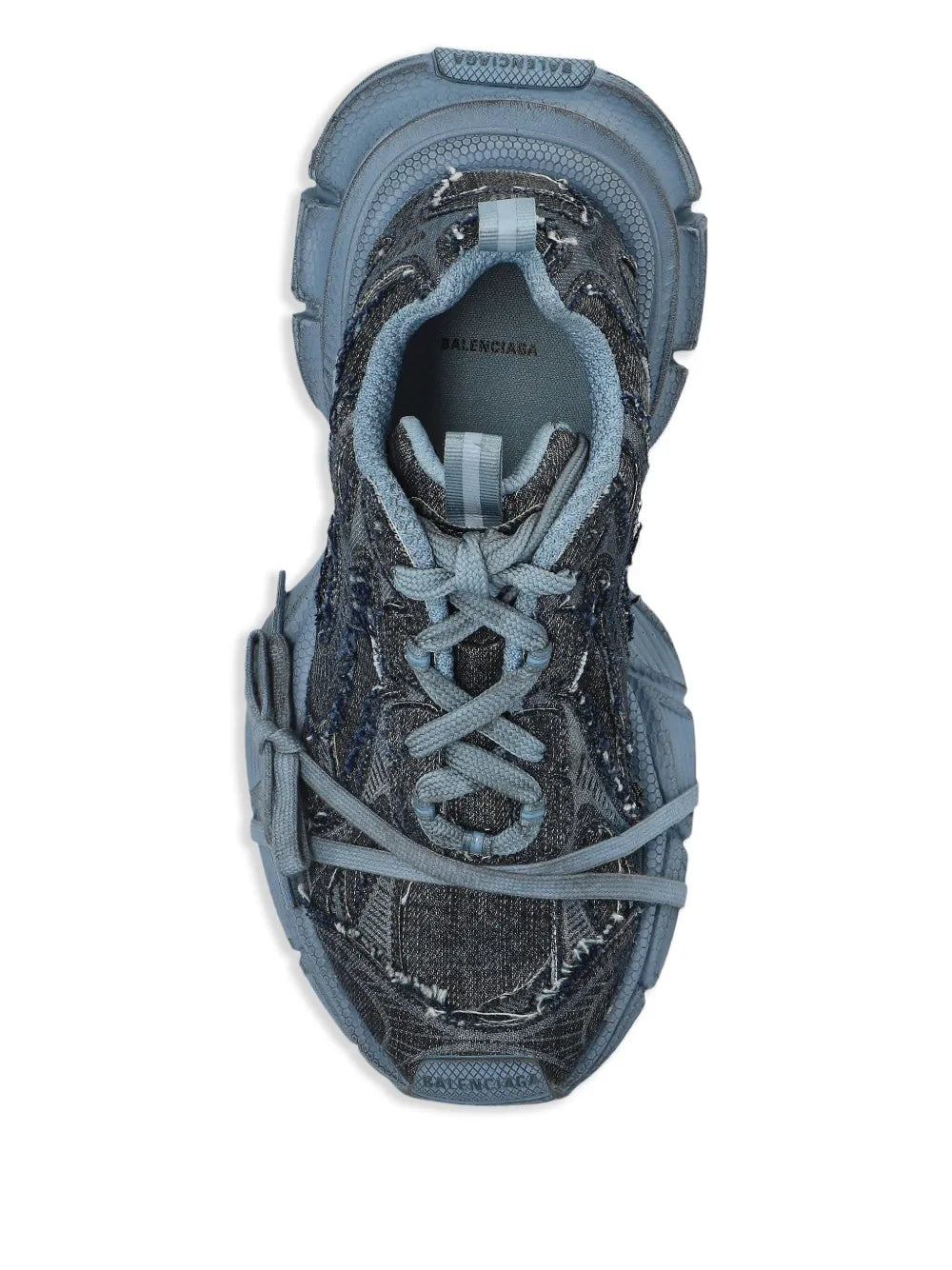 Balenciaga 3Xl Distressed Lace-Up