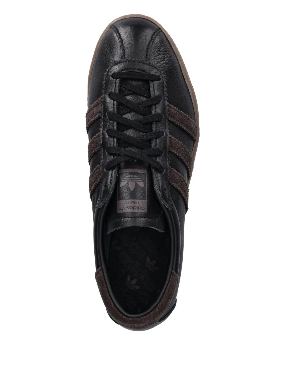 adidas Tobacco Three-Stripe Lace-Up