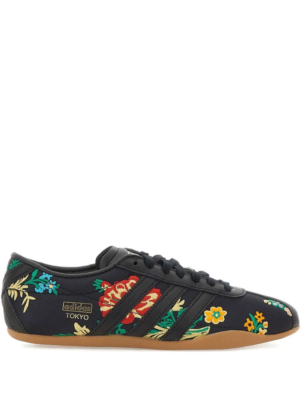 adidas Floral-Embroidered Lace-Up