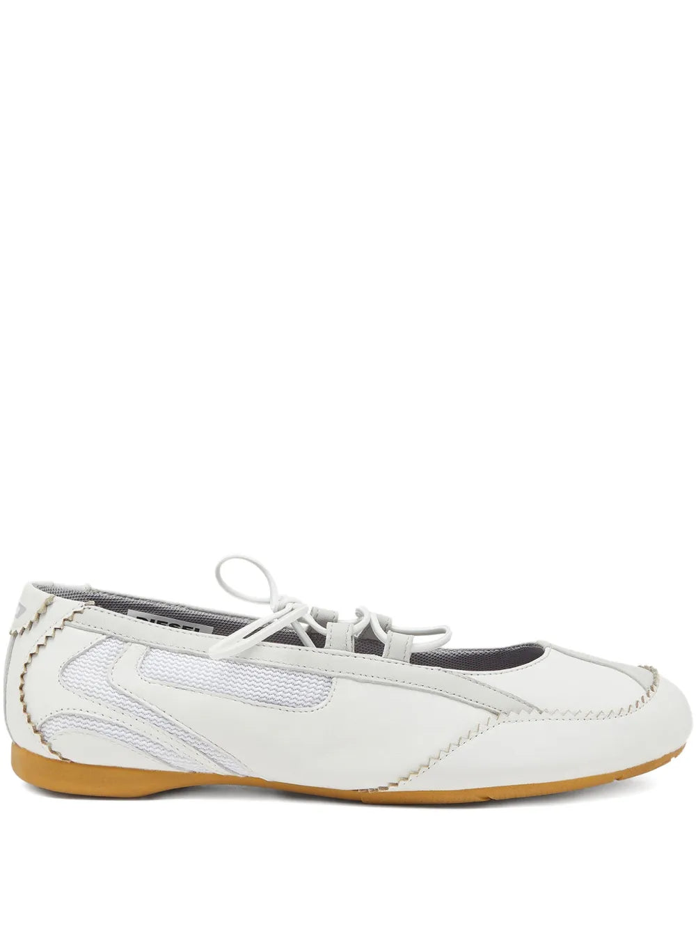 Diesel D-Mile Leather Flats
