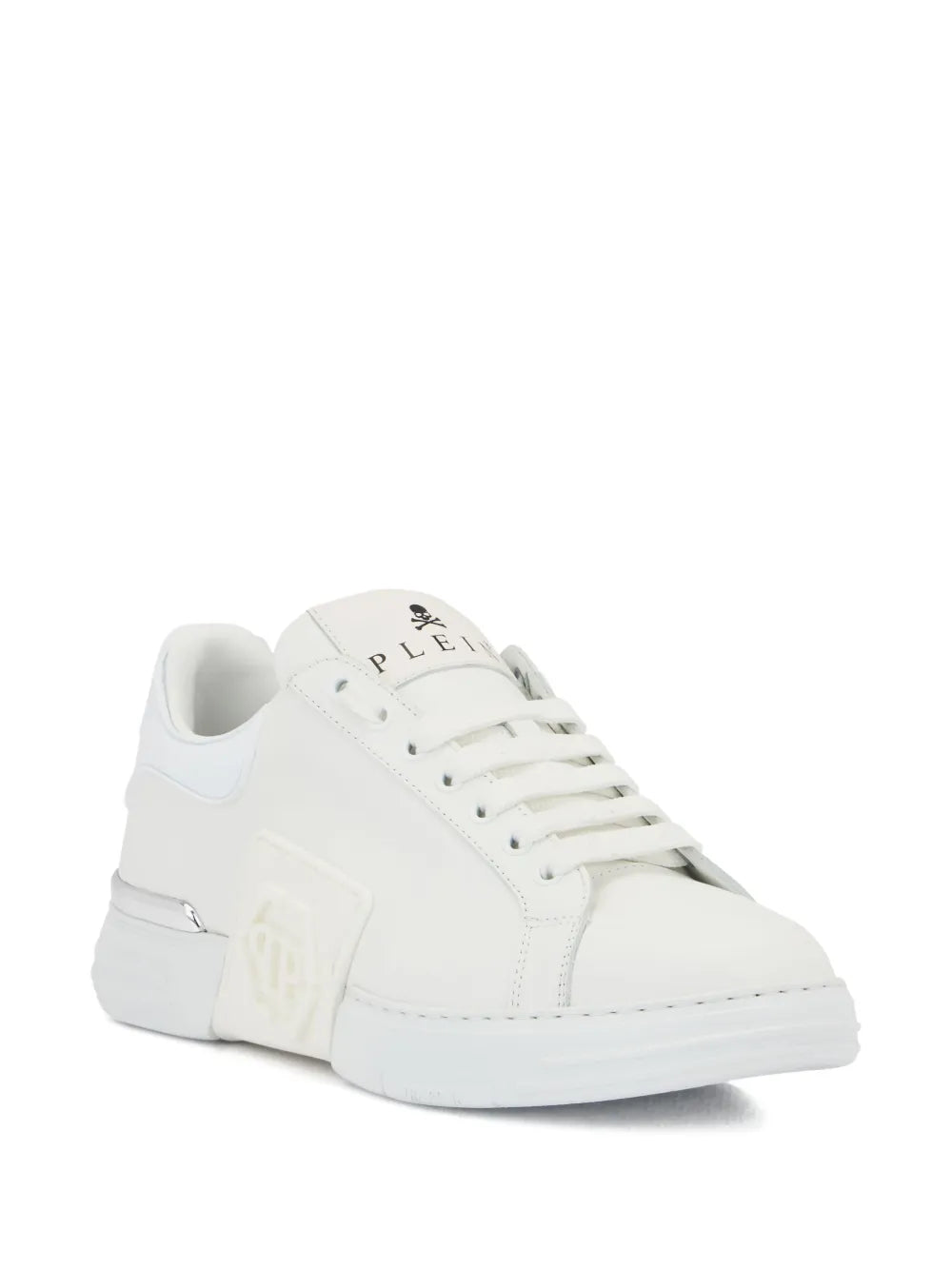 Philipp Plein Phantom Kick$ Logo-Plaque Low-Top