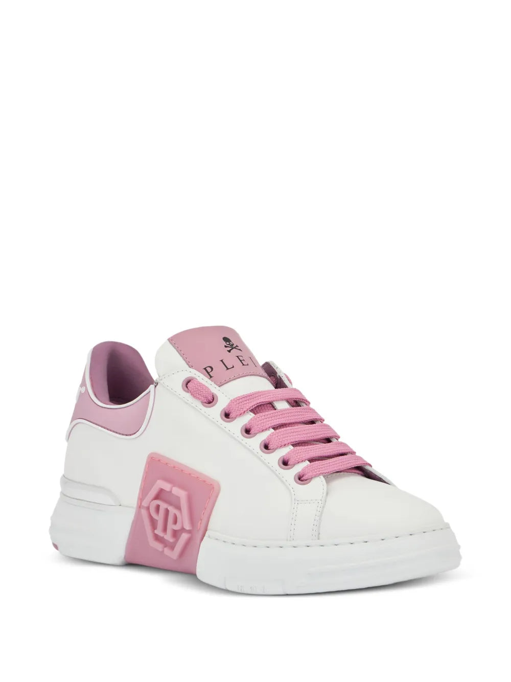 Philipp Plein Phantom Kick$ Logo-Plaque Low-Top