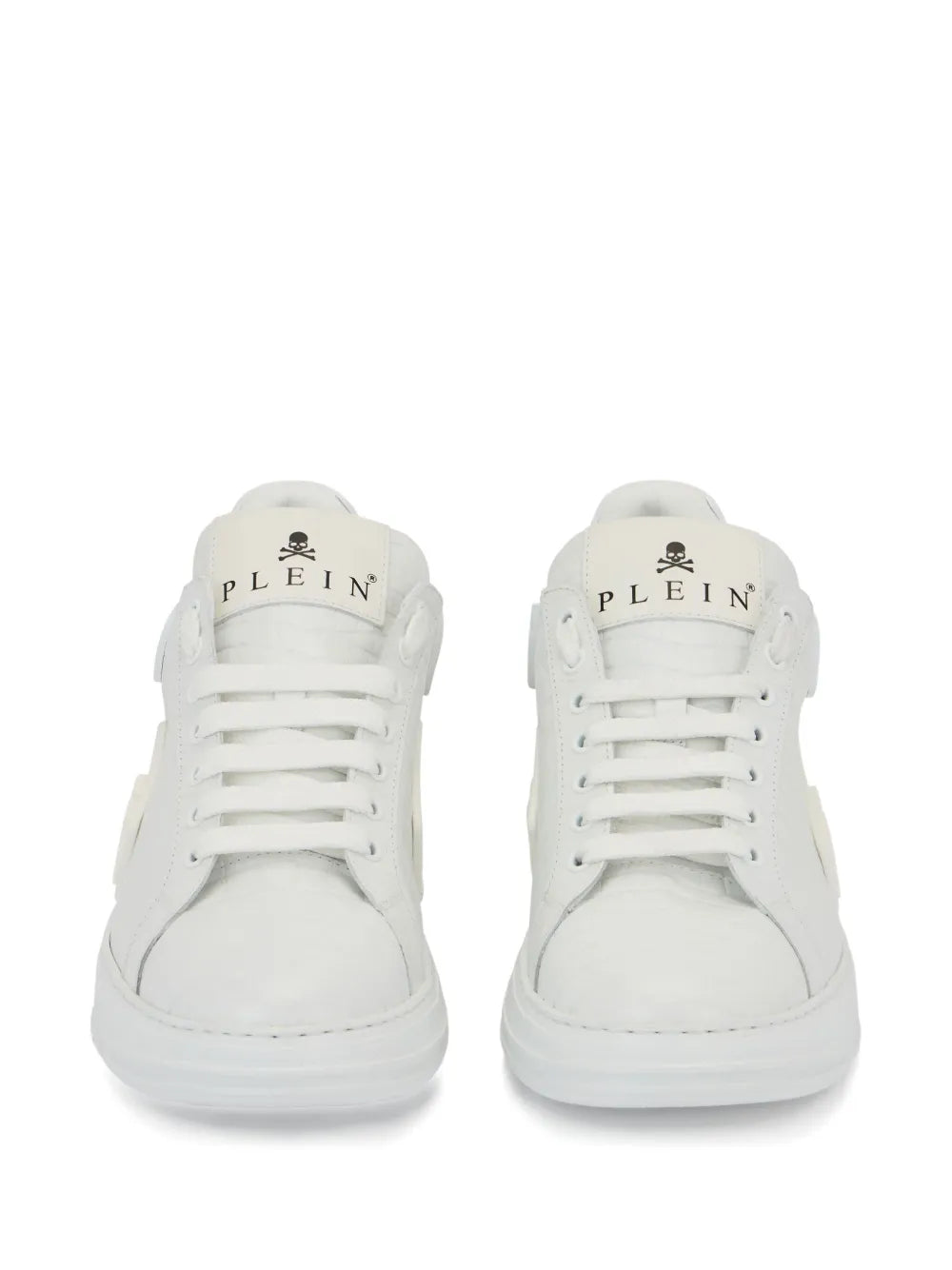 Philipp Plein Phantom Kick$ Logo-Embossed Low-Top