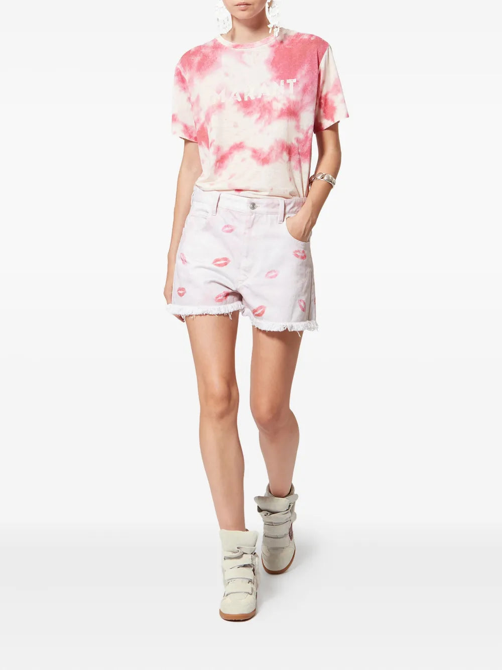 ISABEL MARANT 50Mm Bekett Lips-Motif