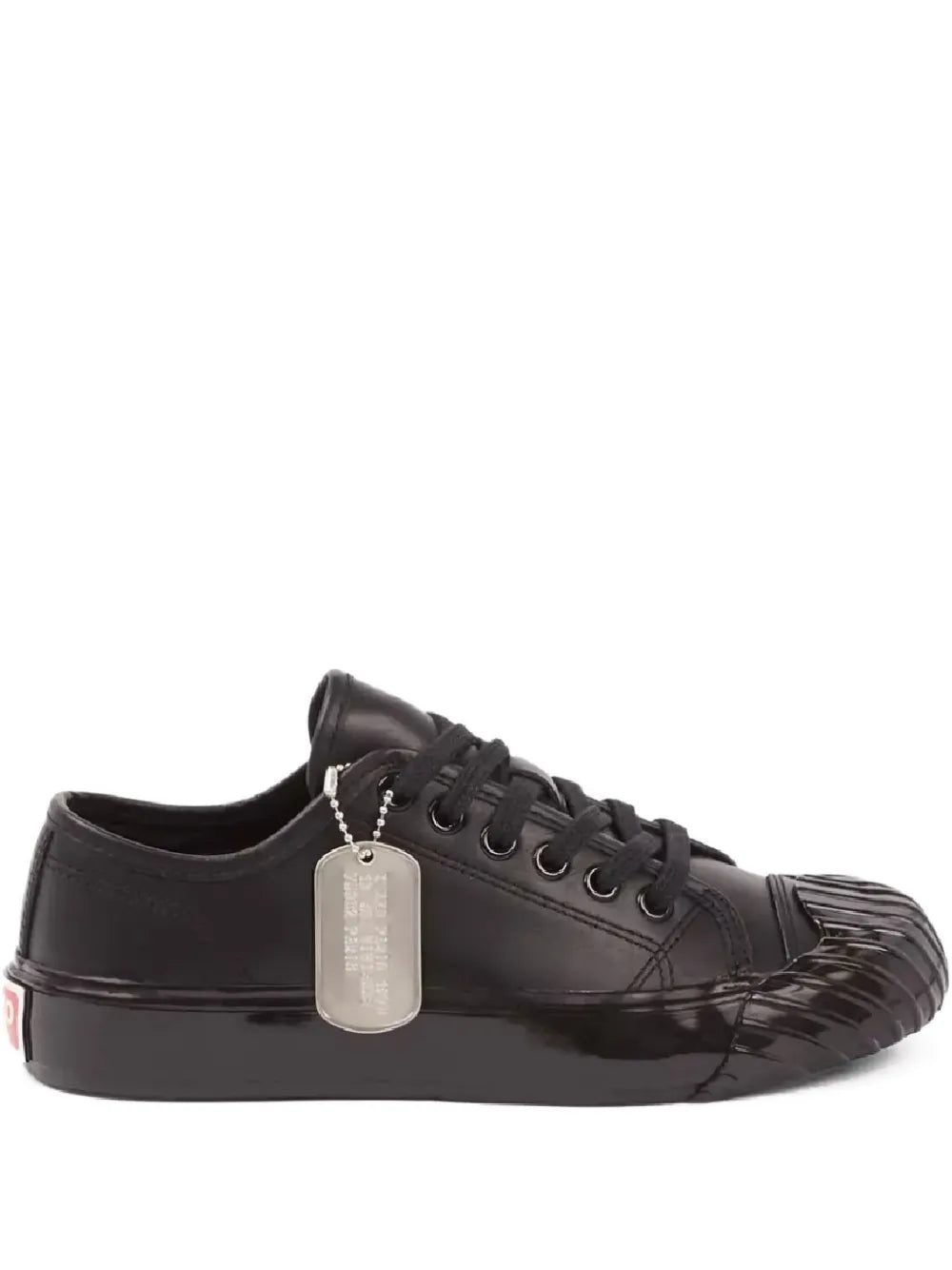 Kenzo Logo-Detail Leather