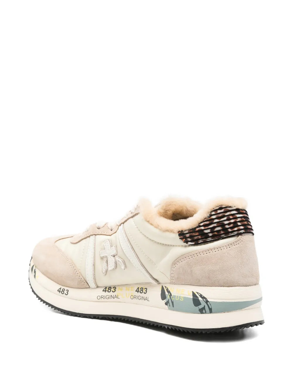 Premiata Shearling-Trim