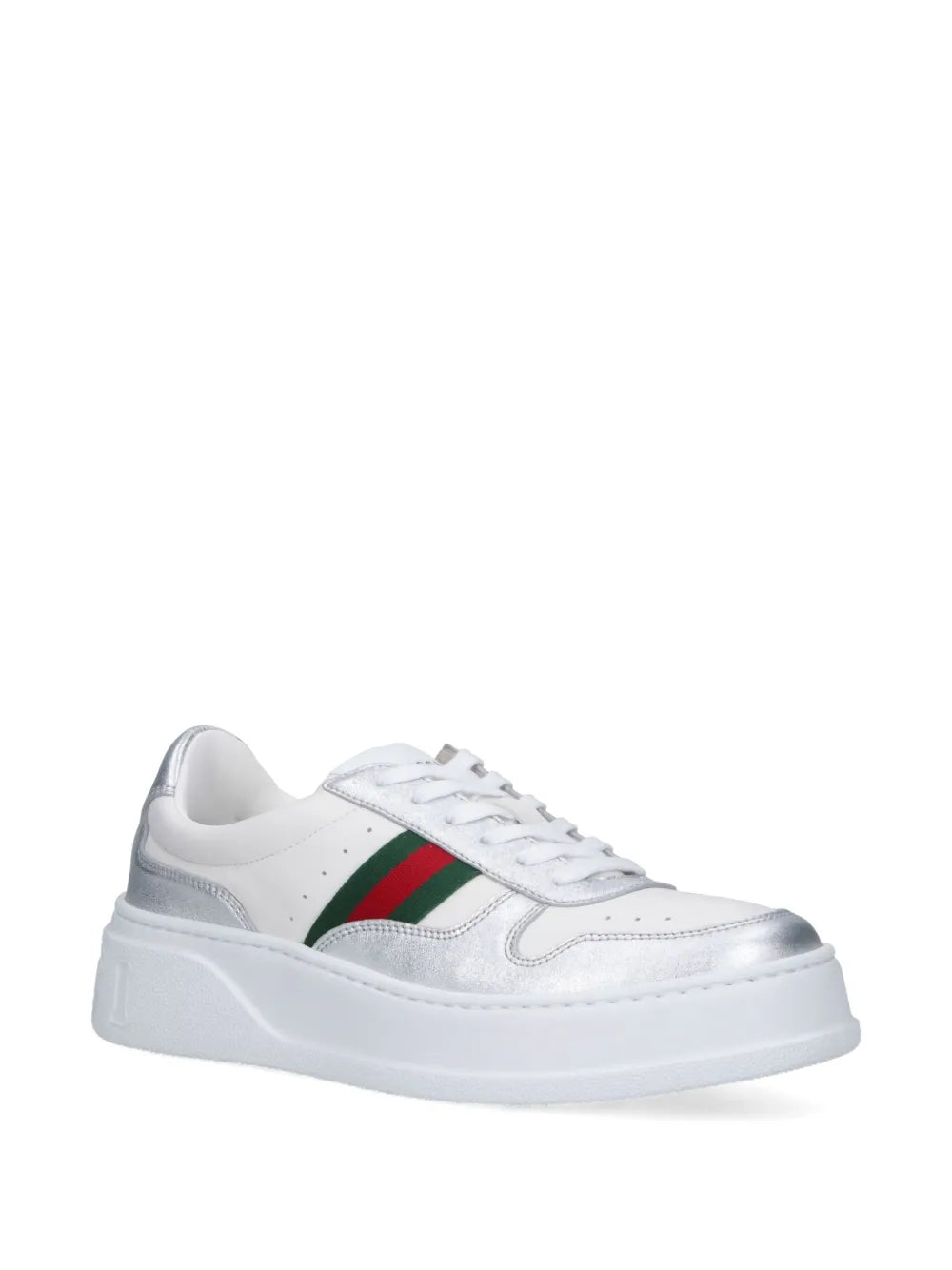 Gucci Logo-Lettering Leather