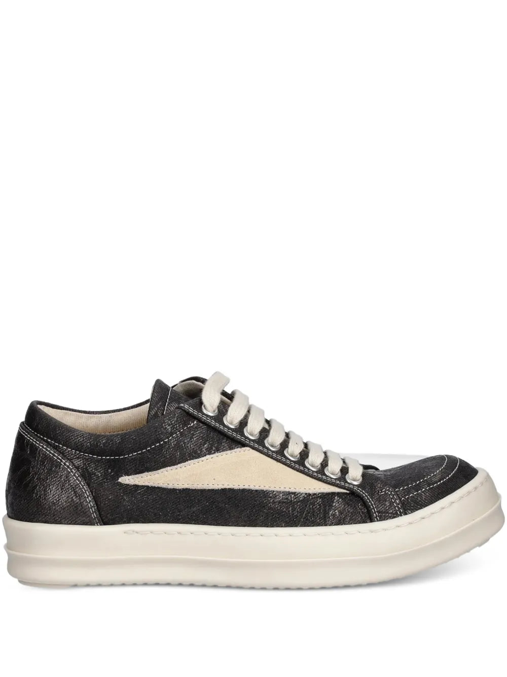 Rick Owens DRKSHDW Vintage Sneaks Metallic-Effect