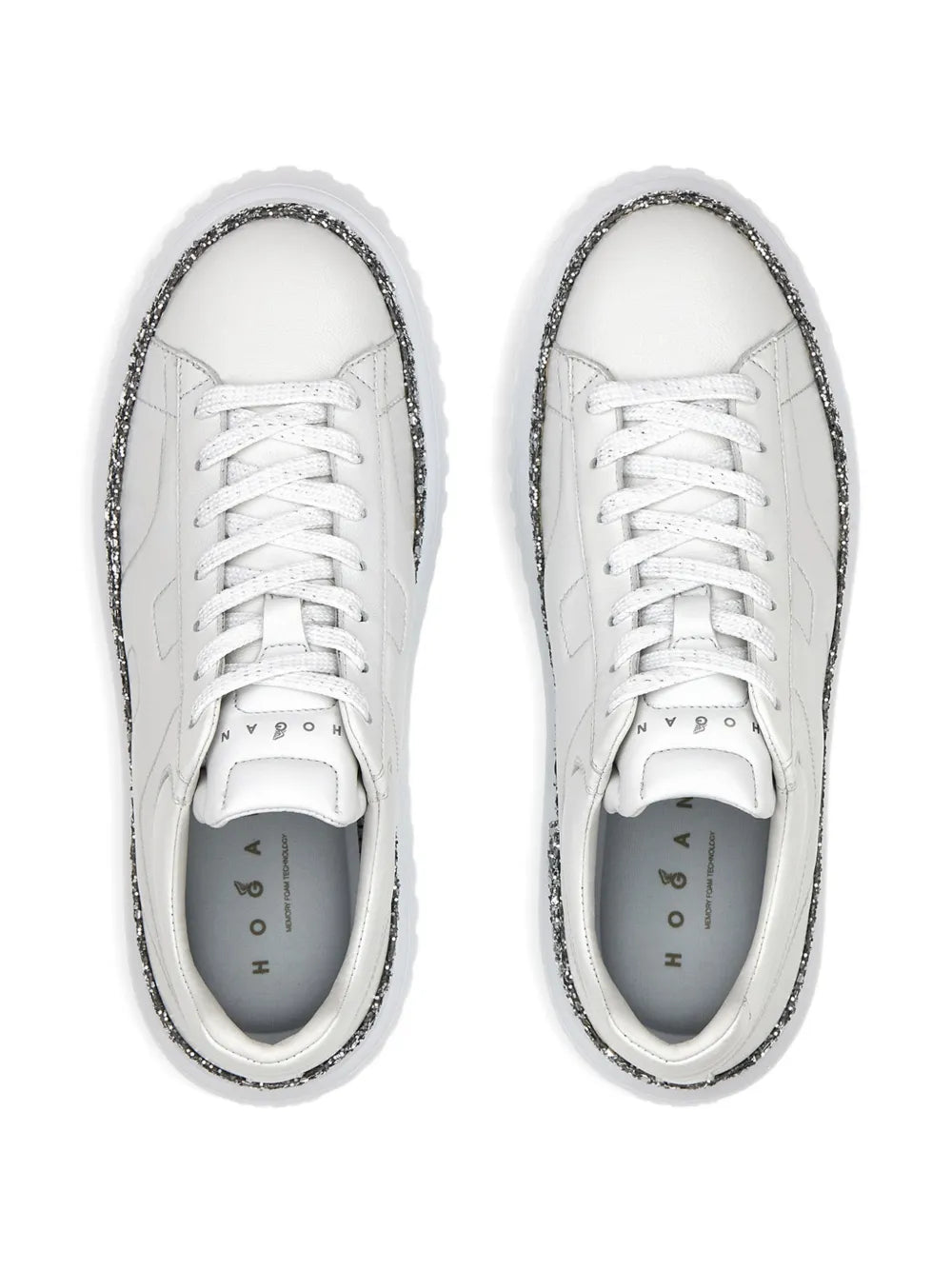 Hogan Lace-Up Platform