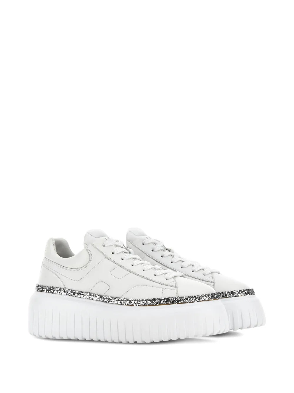 Hogan Lace-Up Platform