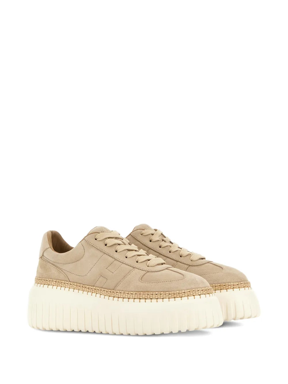 Hogan Suede Platform