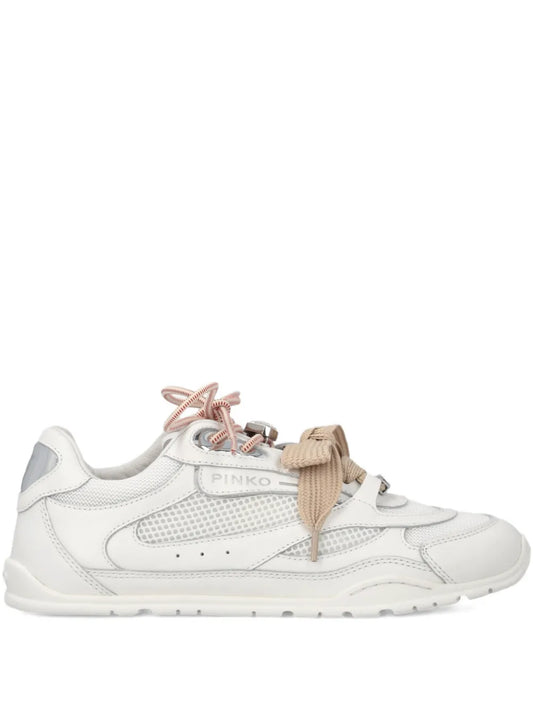 PINKO Logo-Lettering Lace-Up