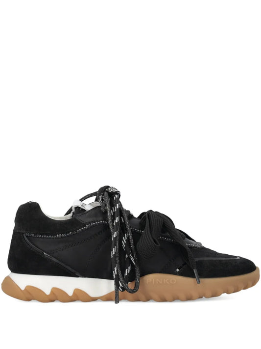 PINKO Lace-Up Black