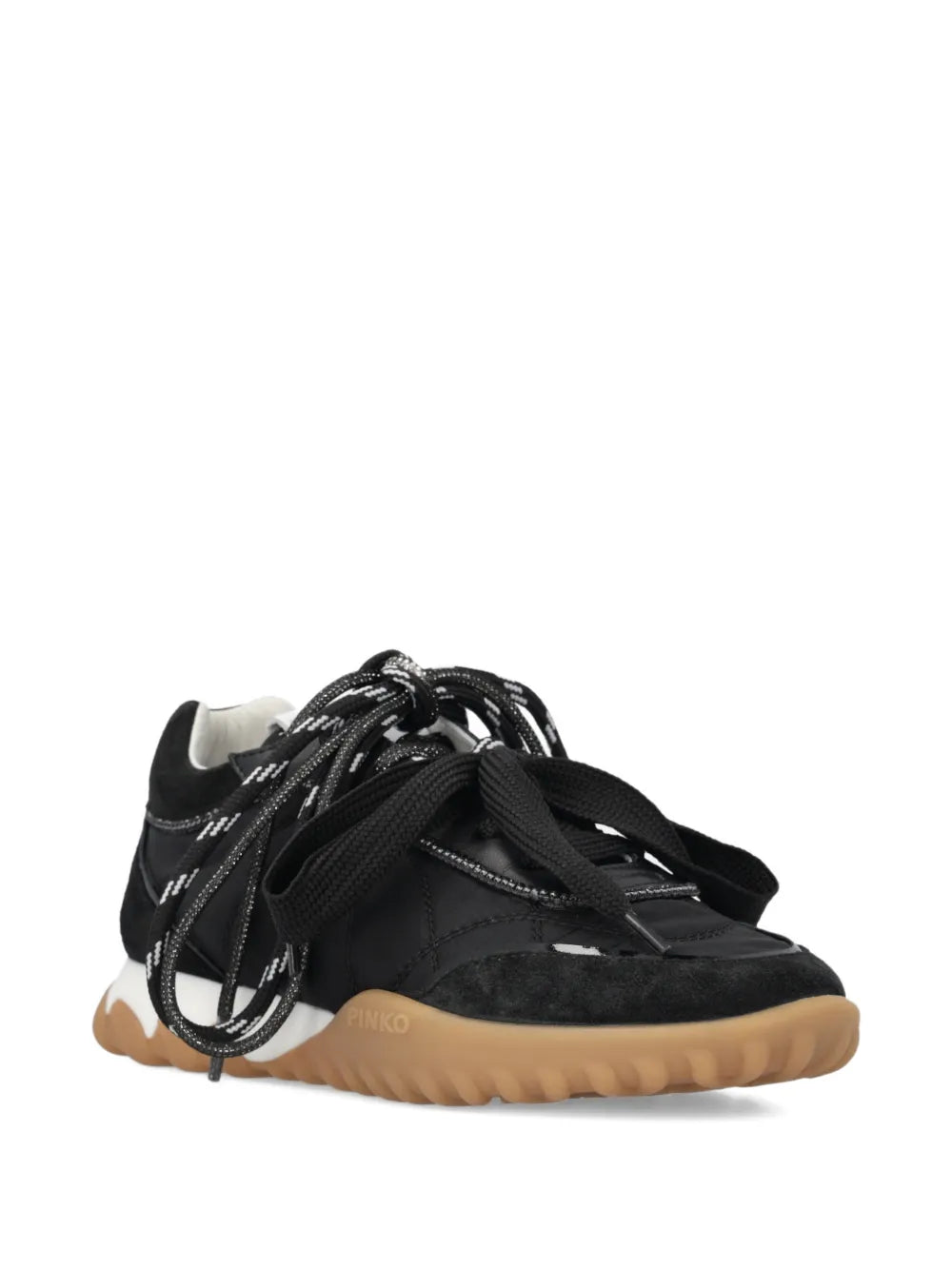 PINKO Lace-Up Black