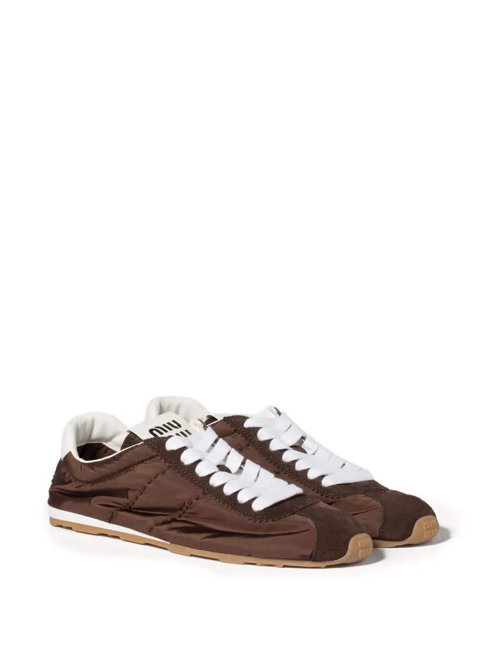 Miu Miu Plume Suede Trainers