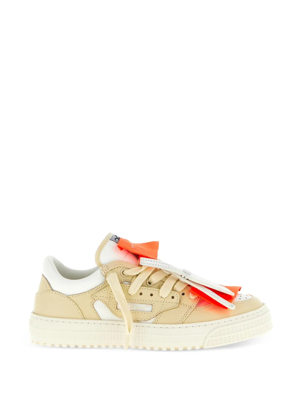 Off-White Two-Tone Low Top