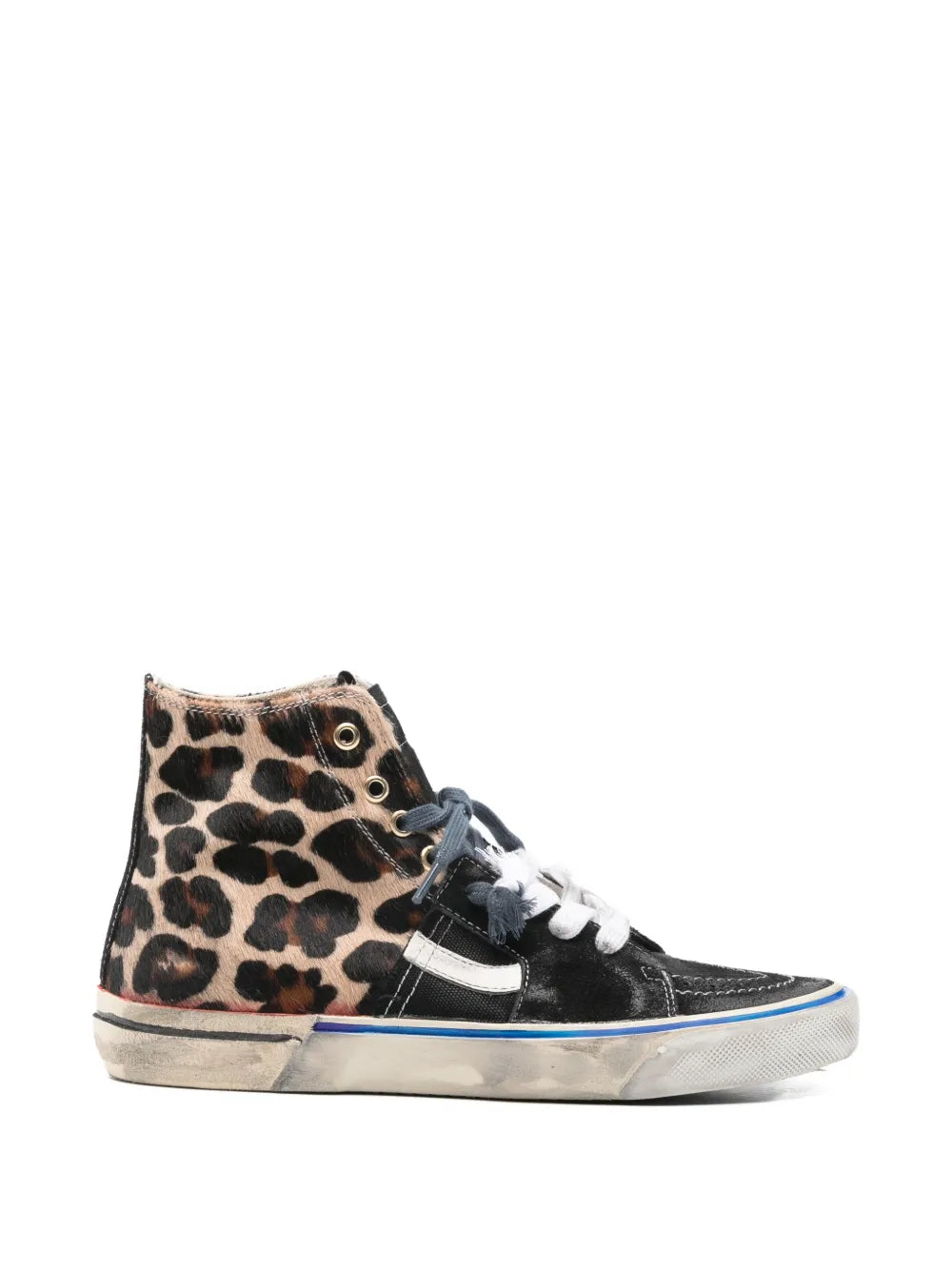PAUL EASTERLIN Caly Star Leopard High-Top