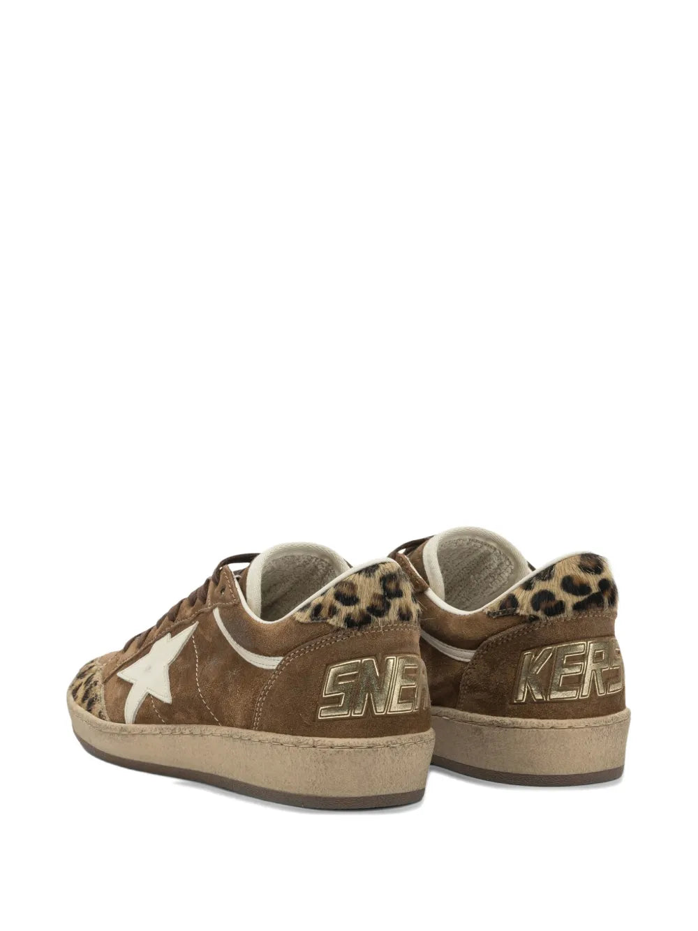 Golden Goose Ball Star Leopard